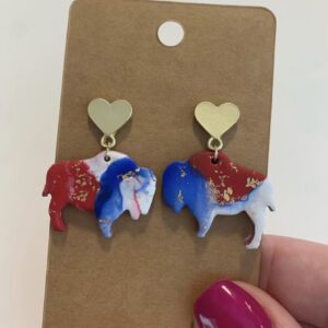 Buffalo Earrings